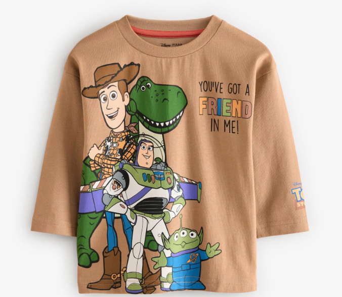Disney Toy Story the Short Sleeve Tee & Long Sleeve T-shirt - Toy Story - Boys KC-014 - Image 3