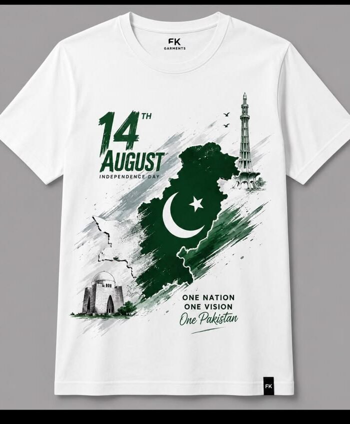 Alternative view of 14th August Independence Day Kids Customize T-Shirt